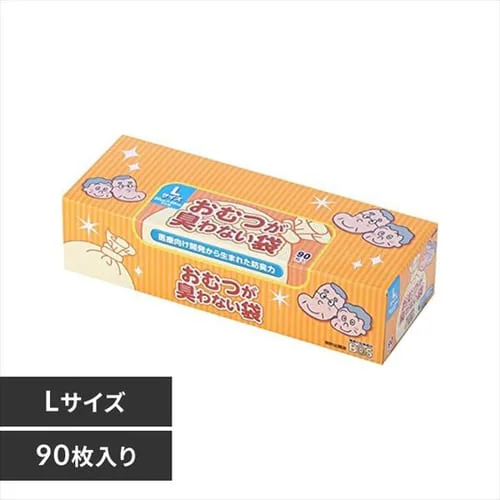 臭わない袋BOS大人用箱型 (Lサイズ90枚) 【プラザマーケット】