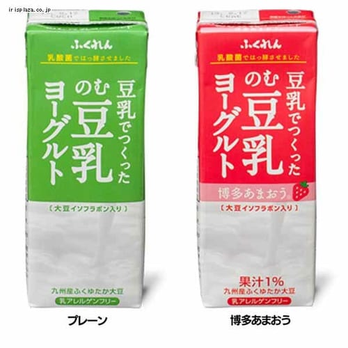 ふくれん 48個入 豆乳でつくったのむ豆乳ヨーグルト 200ml 116866 全2種類【プラザセレクト】【代引不可】