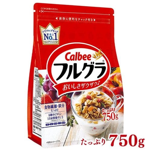 ＜アイリスプラザ＞ カルビー フルグラ 750g 【単品・6個セット】【プラザマーケット】画像