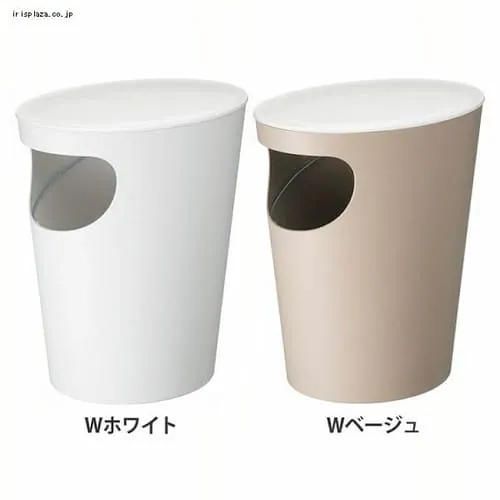 サイドテーブル ダストボックス型 ENOST ホワイト _0