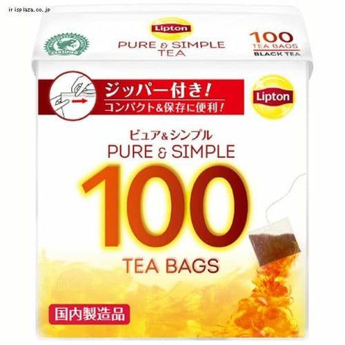 リプトン ピュア&シンプルティー 100袋