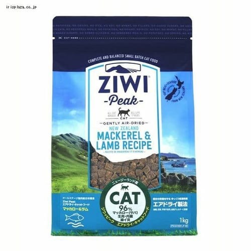 ziwipeakエアドライ・キャットフード マッカロー&ラム 1kg _0