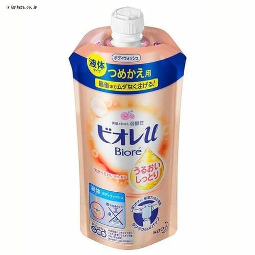 ＜アイリスプラザ＞ 花王 ビオレu うるおいしっとり つめかえ用 340ml 【プラザマーケット】画像