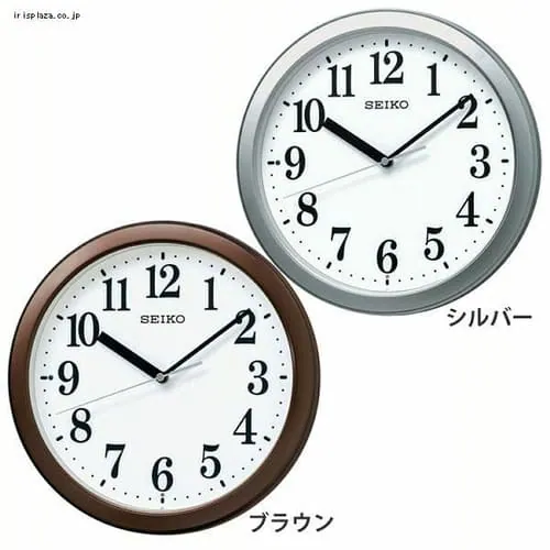 セイコー SEIKO 掛け時計 電波 アナログ シンプル KX256B 全2色【プラザセレクト】_0
