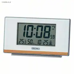 �Z�C�R�[ SEIKO �ڊo�����v �d�g �f�W�^�� �J�����_�[ �^�C�}�[ �z���C�g SQ793W 