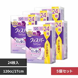 �y5�Z�b�g�z�E�B�X�p�[ ����������S  �����Ƃ��ł����S�p 120cc 24�� ���炳�� �i�v�L�� P&G