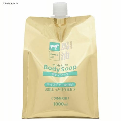  馬油ボディソープ詰替 1000ml 【プラザセレクト】