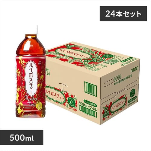  富永貿易 （24本）神戸居留地 ルイボスティー PET 500ml 【プラザセレクト】【代引不可】【プラザマーケット】
