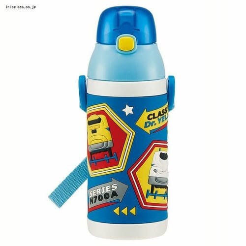 スケーター 3Dワンプッシュストローボトル380ml プラレール SSPV4 _0