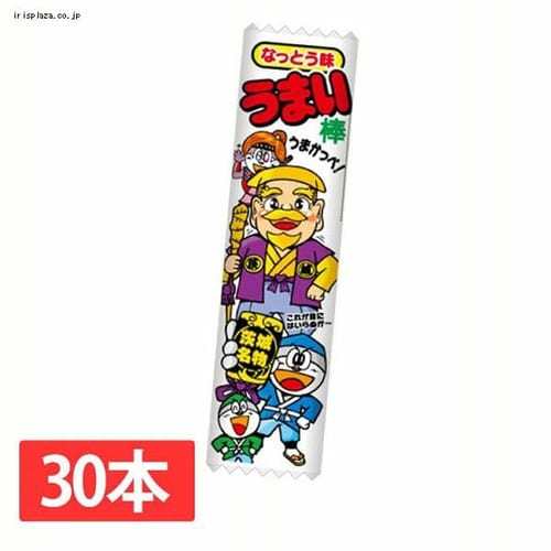 やおきん 【30本】やおきん うまい棒なっとう味 【プラザセレクト】