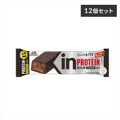 【12個】 森永 inバープロテイン ベイクドビター_0