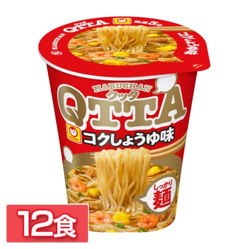  東洋水産 【12食】マルちゃん N QTTA 醤油ラーメンC 78g 【プラザセレクト】