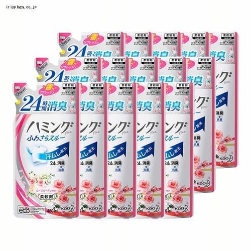  【詰替】【15個セット】花王 ハミングファイン ローズガーデンの香り 【プラザセレクト】