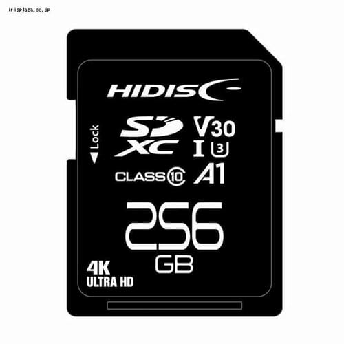 C HIDISC SDXCJ[h 256GB CLASS10 UHS-I Speed class3A A1Ή HDSDX256GCL10V30 yvUZNgz