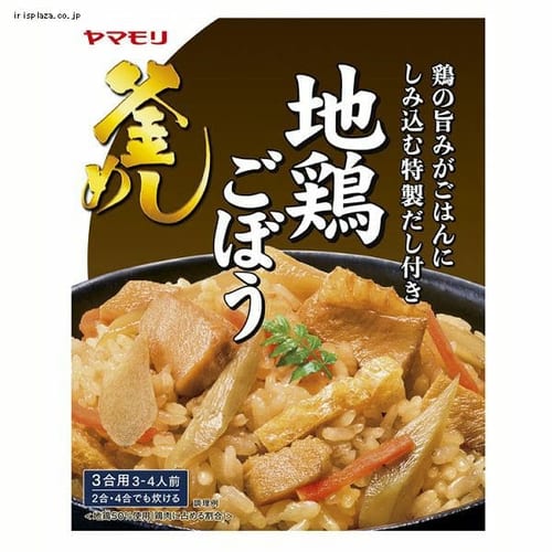  ヤマモリ 地鶏ごぼう釜めしの素 3011297 【プラザセレクト】【プラザマーケット】