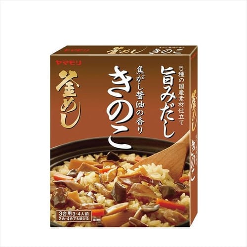  ヤマモリ 焦がし醤油の香りきのこ釜めしの素 3011194 【プラザセレクト】【プラザマーケット】