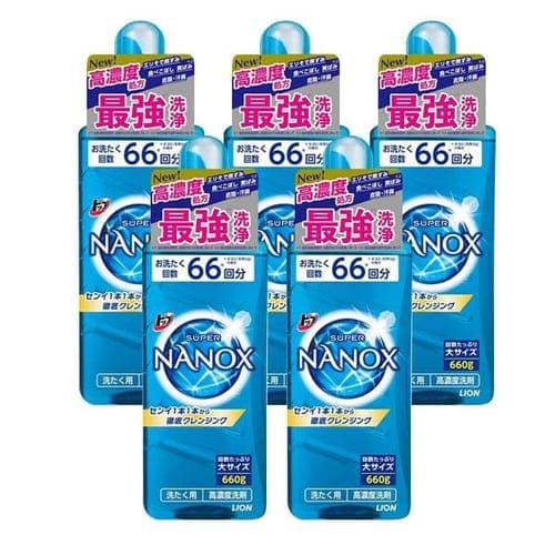  【5個セット】トップ スーパーNANOX 本体 大 660g 【プラザセレクト】