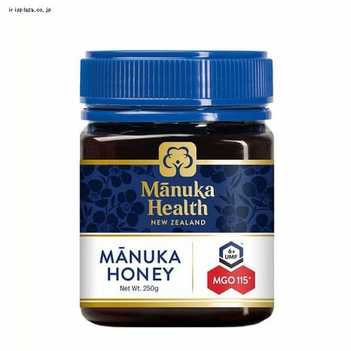 ＜アイリスプラザ＞ MANUKA HEALTH NEW ZEALAND マヌカヘルス マヌカハニー MGO115＋／UMF6＋ 250g ［正規品 ニュージーランド産］