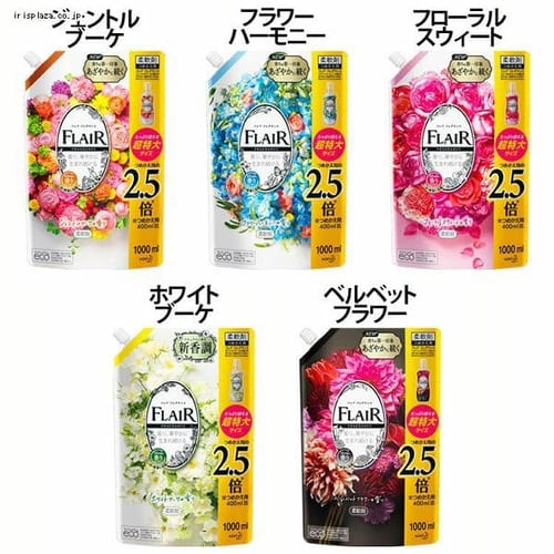  フレア フレグランス 柔軟剤 つめかえ用 1000ml 全5種【プラザセレクト】【プラザマーケット】