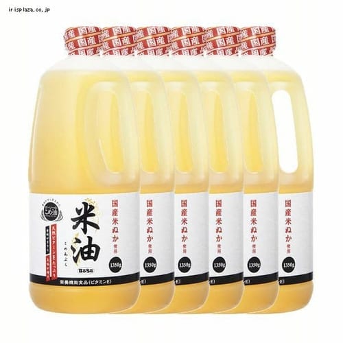 ボーソー油脂 【6本】ボーソー油脂 米油 1350g 【プラザセレクト】【プラザマーケット】  7176354│アイリスプラザ│アイリスオーヤマ公式通販サイト