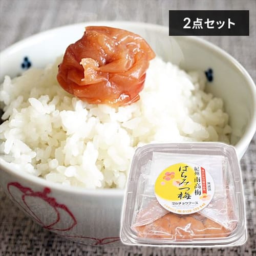  【2個】紀州南高梅 はちみつ梅 無選別 塩分約7％ 800g（400g×2） 【プラザセレクト】