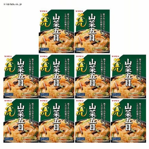  ヤマモリ 【10個セット】山菜五目釜めしの素 3011141 【プラザセレクト】【プラザマーケット】