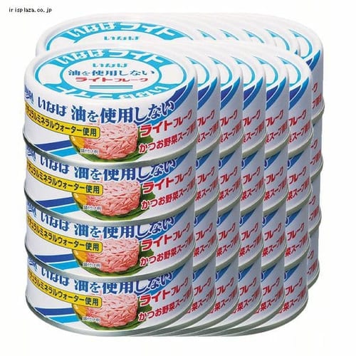  いなば食品 【48缶】いなば食品 油を使用しないライトフレーク 70g 4缶×12 【プラザセレクト】【プラザマーケット】