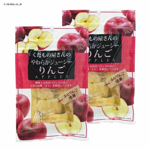 【2袋】くだもの屋さんのジューシーりんご 60g 【プラザセレクト】【プラザマーケット】