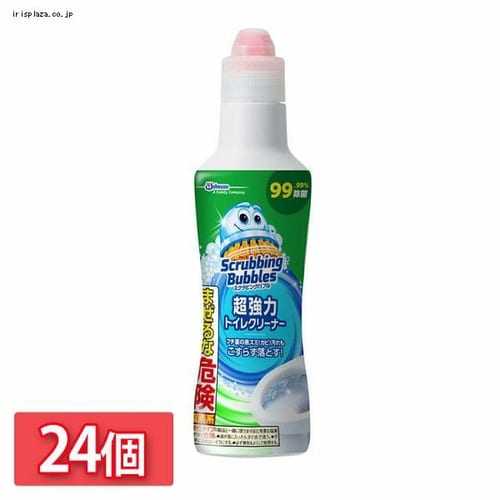 ジョンソン ［24個セット］スクラビングバブル超強力トイレクリーナー 400G 【プラザセレクト】