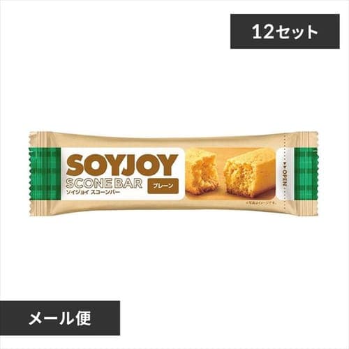  大塚製薬 【12食】ソイジョイ スコーンバー プレーン 【プラザセレクト】