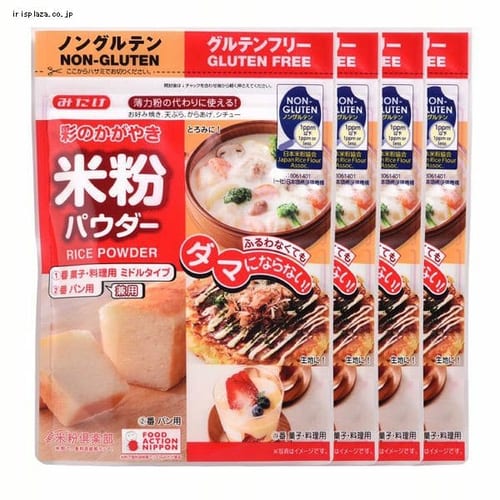 ＜アイリスプラザ＞ みたけ食品 【4袋】みたけ食品 彩のかがやき米粉パウダー