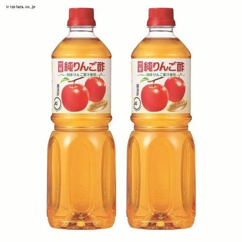 2本】内堀醸造 純りんご酢 1L 【プラザセレクト】【プラザマーケット】 7179301│アイリスプラザ│アイリスオーヤマ公式通販サイト
