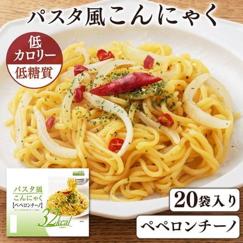 かぶら食品 【20食】パスタ風こんにゃく ペペロンチーノ 【プラザセレクト】【プラザマーケット】