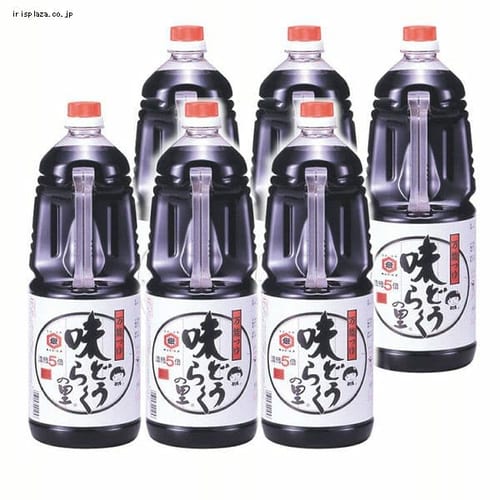 東北醤油 【6本】万能つゆ 味どうらくの里 1.8L 【プラザセレクト】【プラザマーケット】 7181024 アイリスプラザ  アイリスオーヤマ公式通販サイト