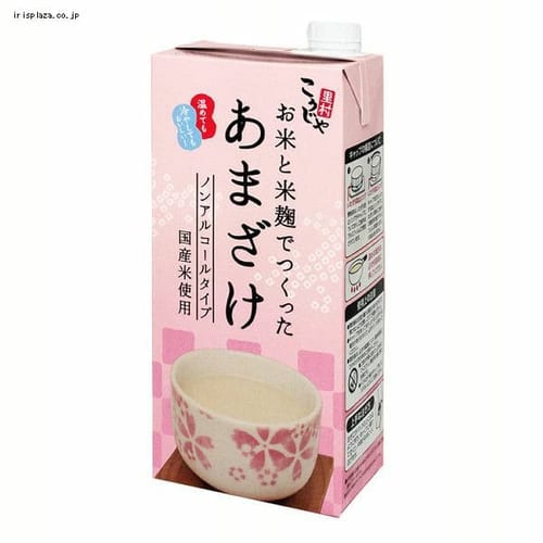 コーセーフーズ お米と米麹でつくったあまざけ 1000ml 【プラザセレクト】