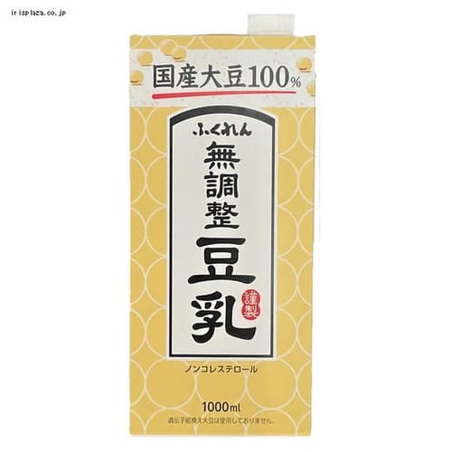 ふくれん 国産大豆100％成分無調整豆乳 【プラザセレクト】