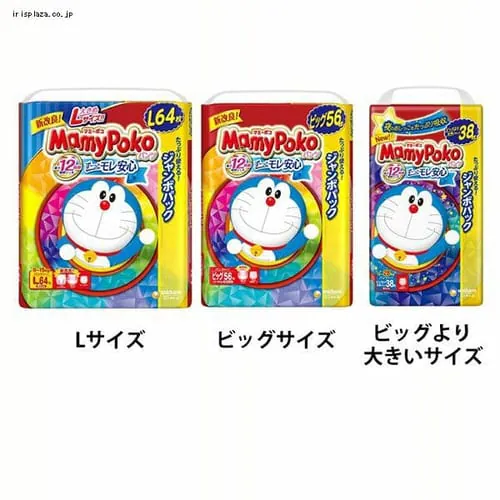 ユニ・チャーム マミーポコパンツ ジャンボパック ドラえもん Lサイズ_0