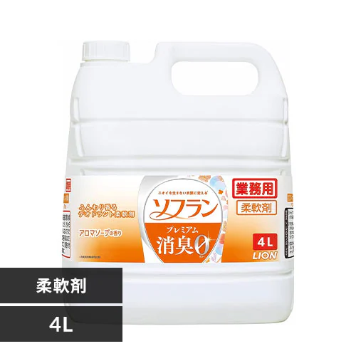 LION ソフラン プレミアム消臭 アロマソープ 4L_0