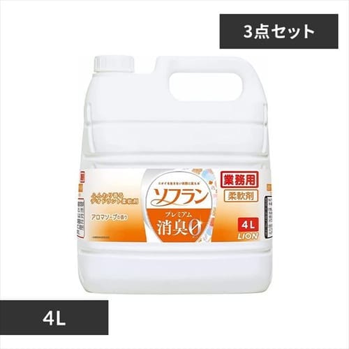 単品12個セット ライオン ソフラン プレミアム消臭 ホワイトハーブアロマの香り つめかえ用特大 950ml 代引不可 送料込・まとめ買い×12個セットライオン ソフラン プレミアム 消臭