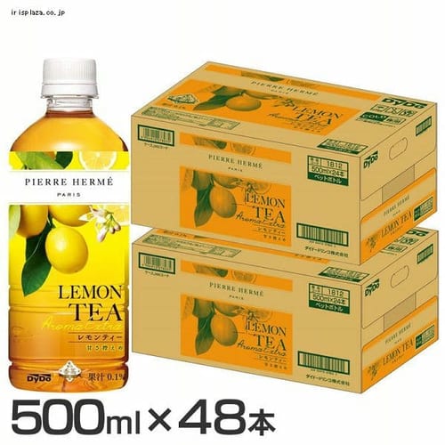 ダイドードリンコ 【48本セット】 ピエールエルメ×贅沢香茶 レモンティー 500ml 【代引不可】【同梱不可】【プラザセレクト】【プラザマーケット】
