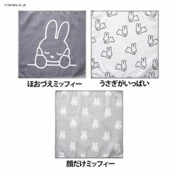 miffy}CNt@Co[ӂ 30~30cm 3P قÂ~btB[