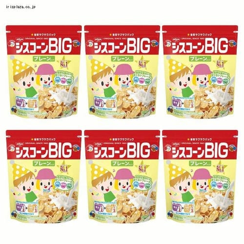 日清シスコ 【6個】シスコーン BIG サクサクリングチョコ 【プラザセレクト】【プラザマーケット】  7187983│アイリスプラザ│アイリスオーヤマ公式通販サイト