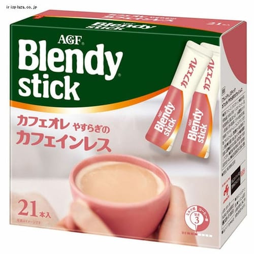 AGF 「ブレンディ R」スティック カフェオレ やすらぎのカフェインレス 21本(スティック)(個包装)