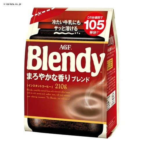 AGF 「ブレンディ R」 まろやかな香りブレンド袋210g(インスタント) 【プラザセレクト】【プラザマーケット】