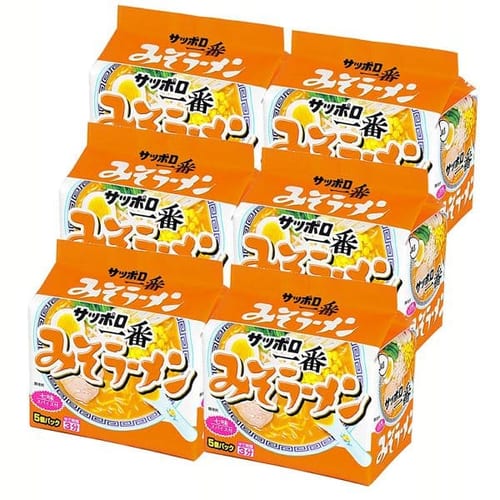 サンヨー食品 【6個セット】サッポロ一番みそラーメン 5個パック 【プラザセレクト】【プラザマーケット】