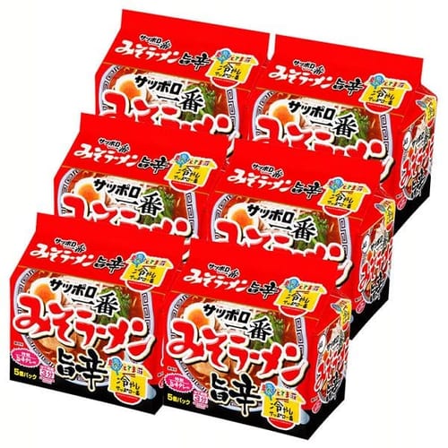 サンヨー食品 【6個セット】サッポロ一番みそラーメン旨辛 5個パック 【プラザセレクト】【プラザマーケット】