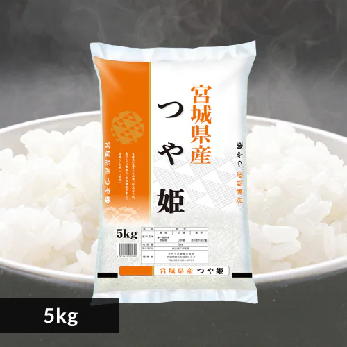 【5kg】 宮城県産 つや姫 令和6年産 【時間指定不可】【プラザセレクト】_0