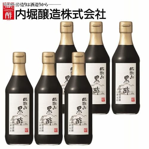 【6本】臨醐山黒酢 360ml 【プラザセレクト】【プラザマーケット】