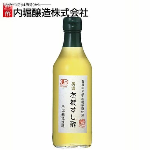  美濃有機すし酢 360ml 【プラザセレクト】【プラザマーケット】