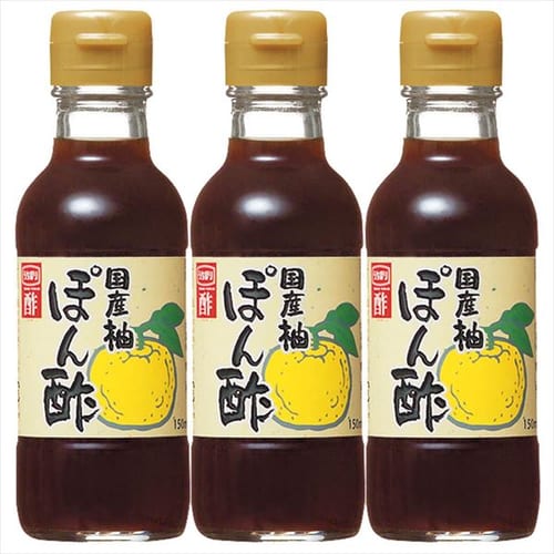  【3本】味付ぽん酢 柚 150ml 【プラザセレクト】【プラザマーケット】